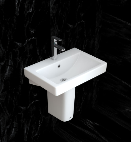 Basin Savina Wall Hung White Stella