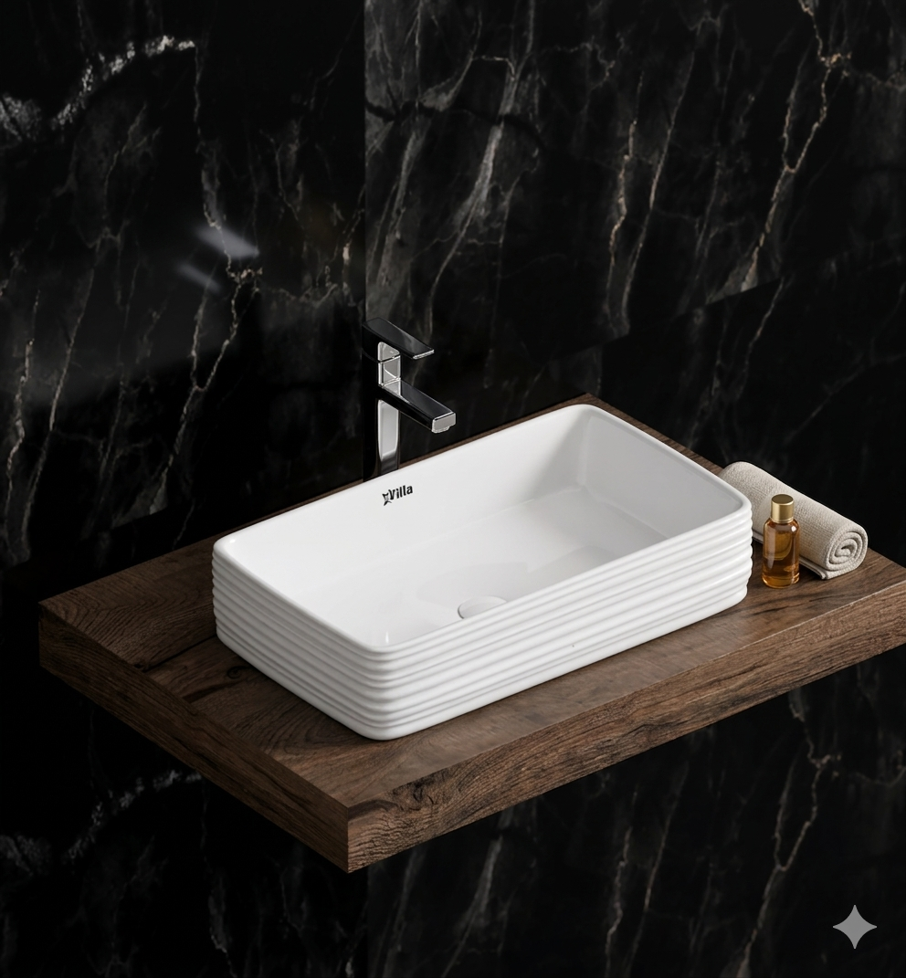 Basin Counter Carlina White Stella