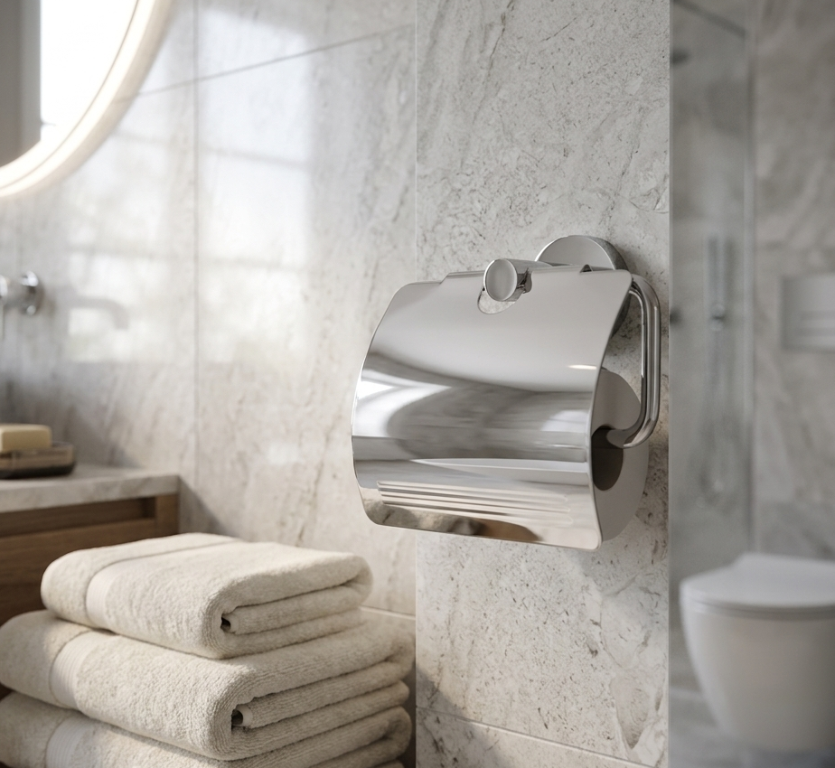 Toilet Paper Holder (Covered)