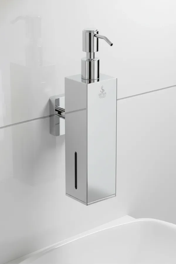 Manual Soap Dispenser Holder Square
