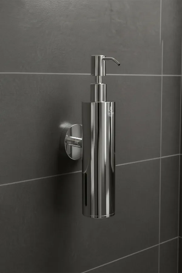 Manual Soap Dispenser Holder Round Sattar