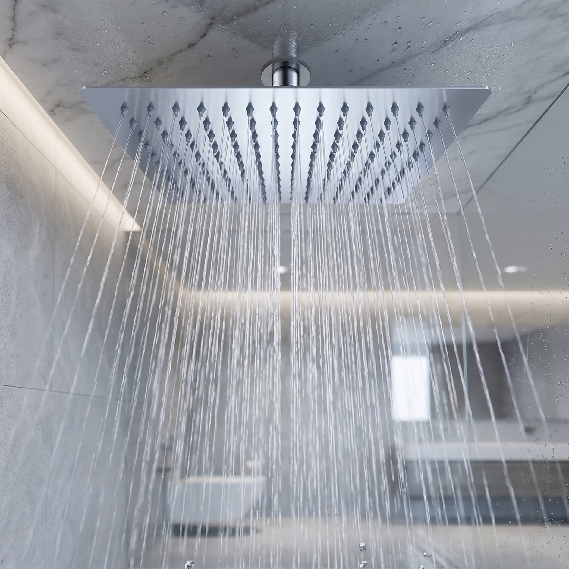 Rain Shower (10 Inch Square SS) Astra