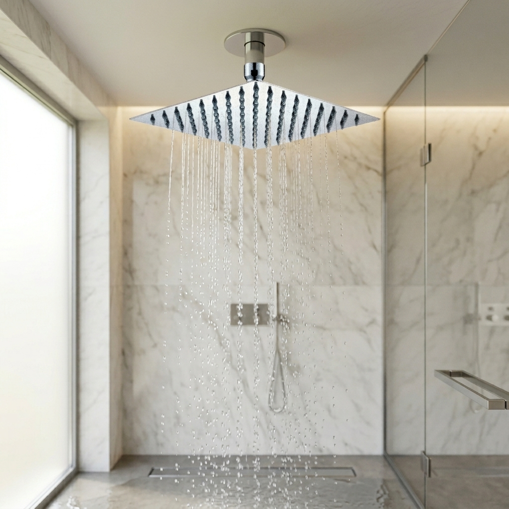 Rain Shower (8 Inch Square SS) Astra