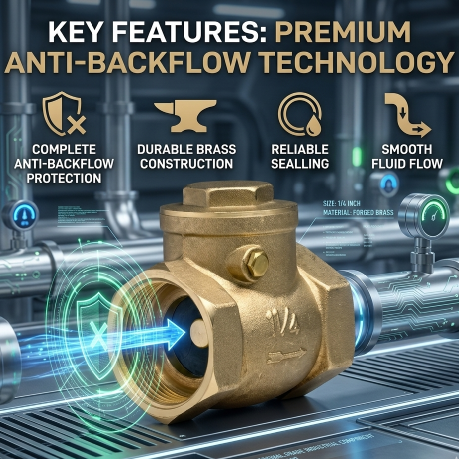 0.5 Inch Non-Return Check Valve