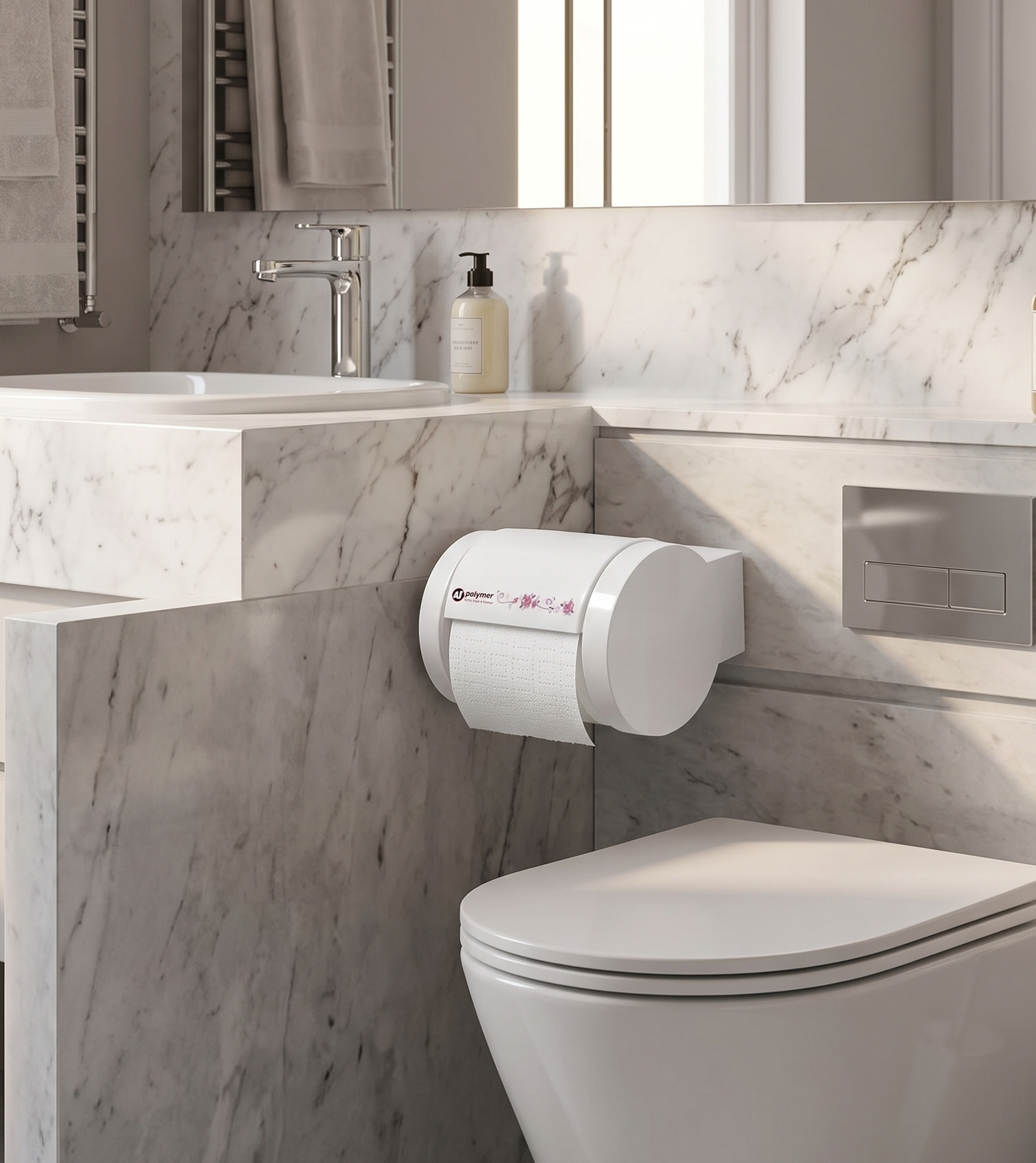 Tissue Holder White Star A1
